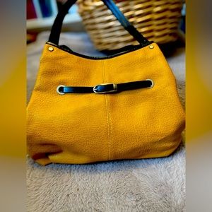Mustard Yellow ADSA Slouch Purse